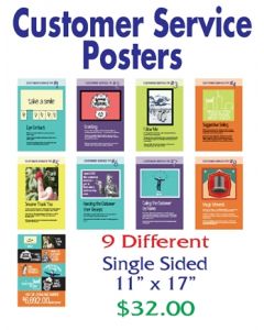 Customer Service Posters