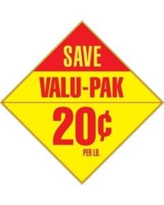 Save Valu-Pak 20c Per Lb. 