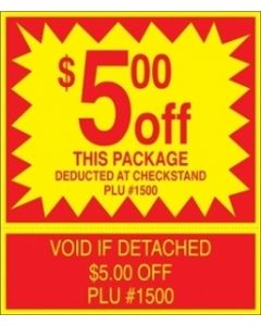 $5.00 Off Package Coupon